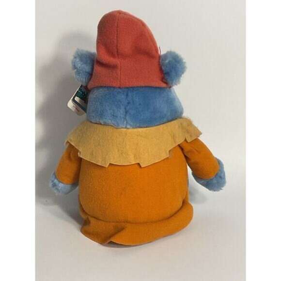 Vintage Disneys Gummi Bears Tummi Gummi Plush Toy 7" Blue Red Orange Outfit - Picture 4 of 5